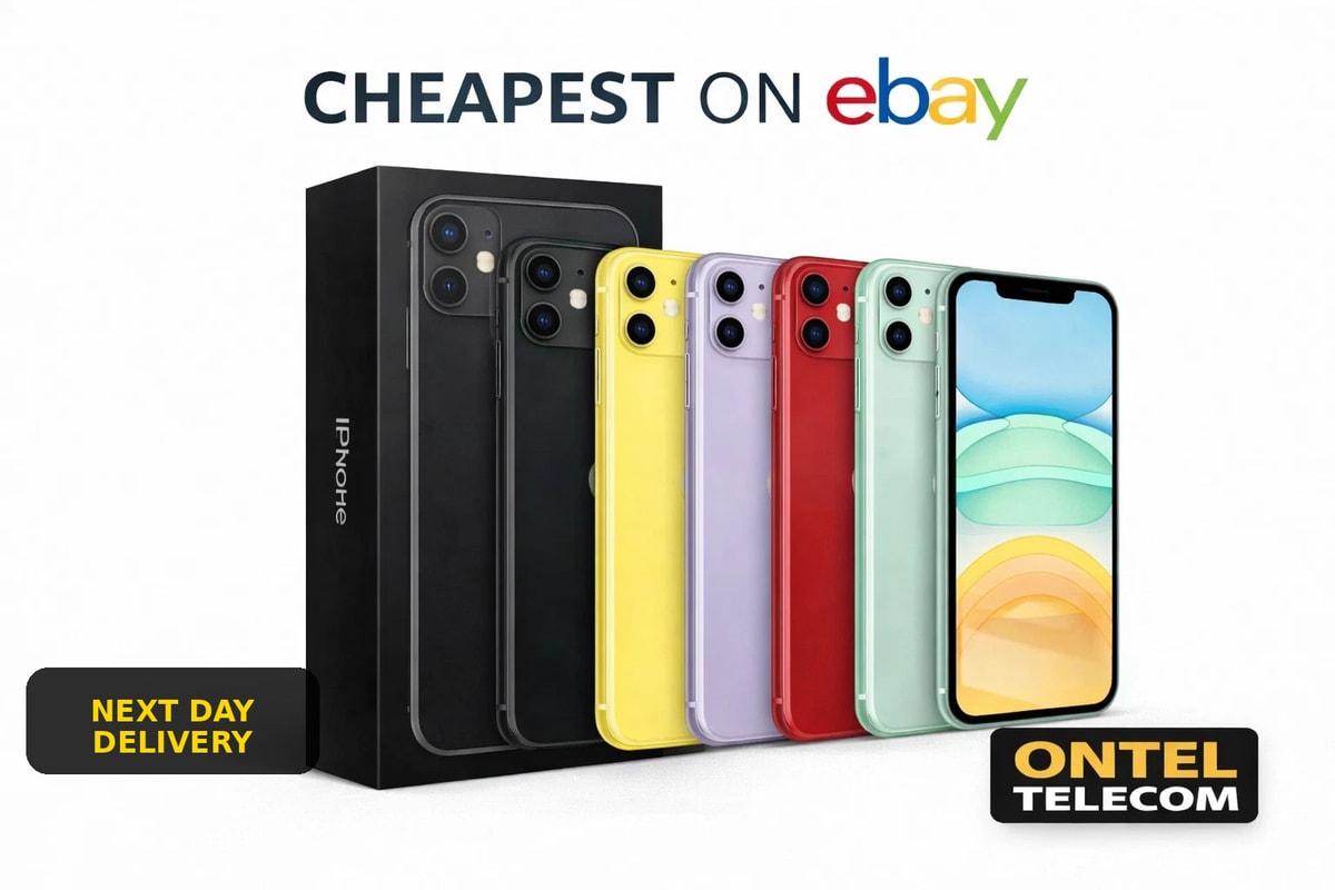 Apple iPhone 11 64GB/128GB - Unlocked - All Colours - Grade Good Condition-Boxed