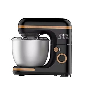 Electric Stand Mixer Matte Black Dough Hook Bowl Kitchen Baking Machine UK New