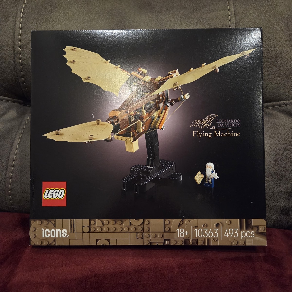 LEGO Icons Leonardo da Vinci’s Flying Machine 10363 | Brand New & Sealed ✅