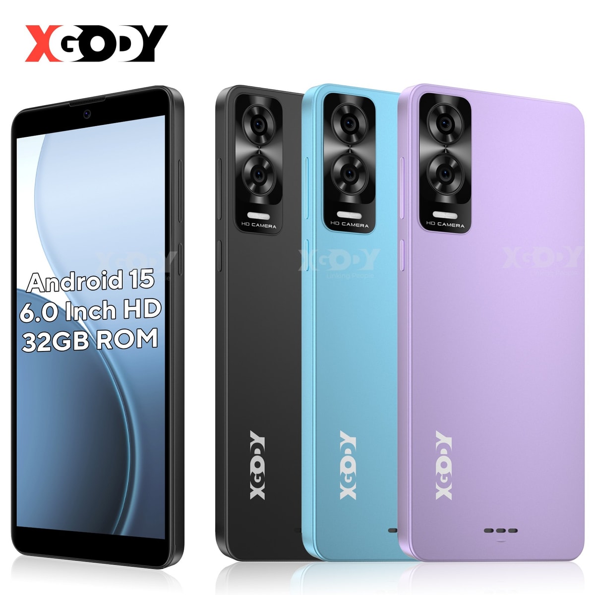 New 2025 Unlocked Android Smartphone 8 Core 4G Dual SIM Mobile Smart Phone Cheap