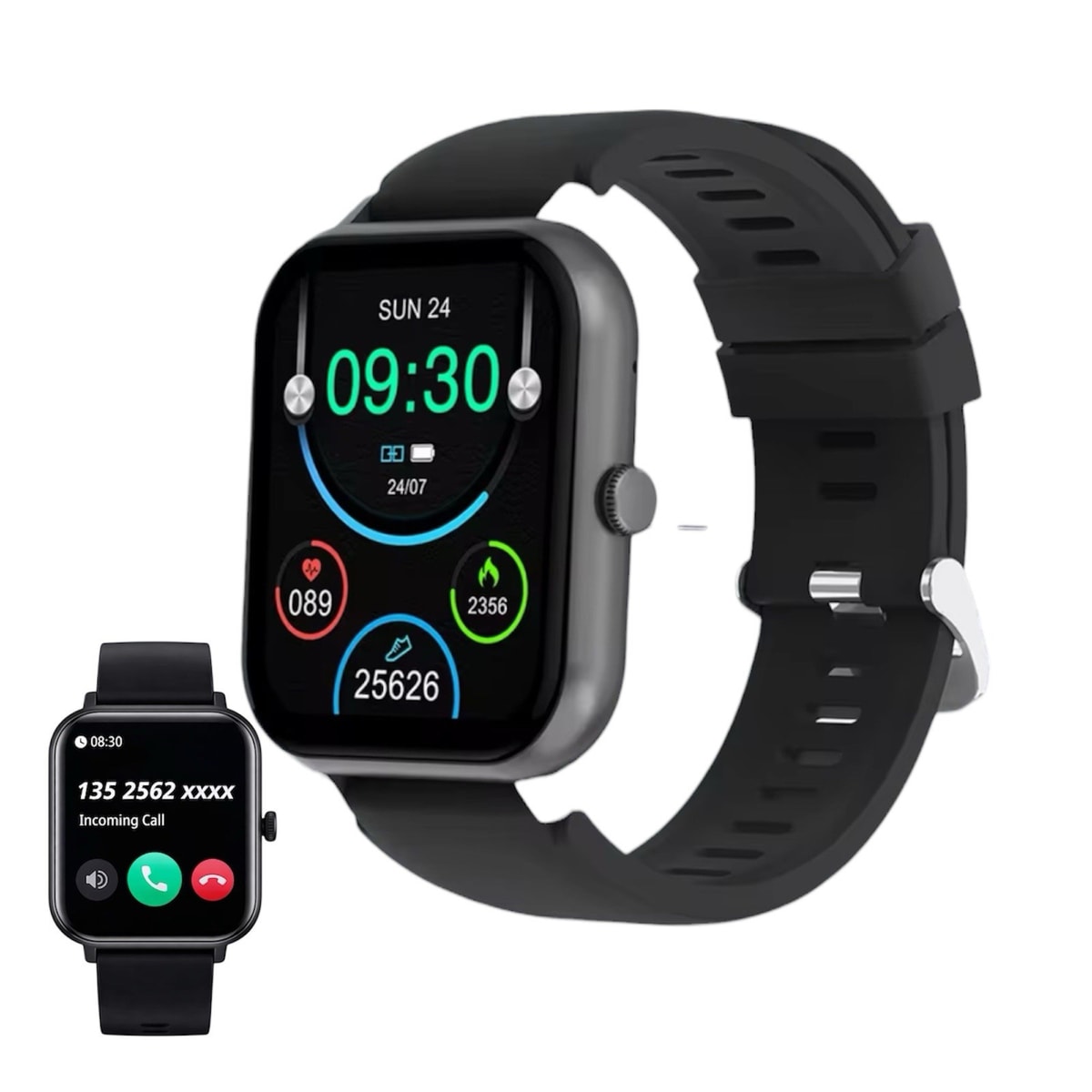 Smart Watch For Men, Women, Waterproof Bluetooth Compatible IOS Android