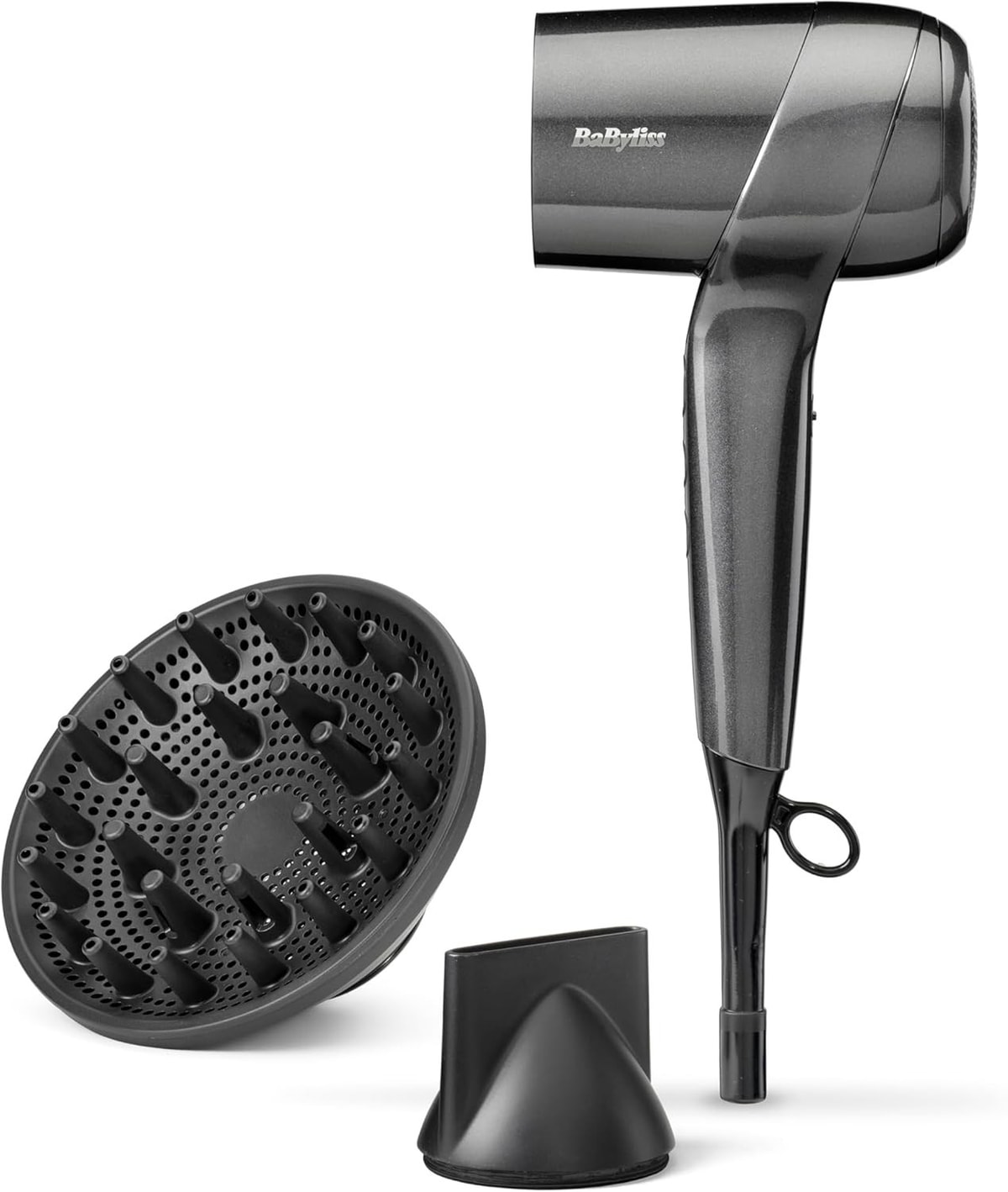 BaByliss Titanium Shine Hair Dryer - New 2025, Powerful and Compact, Ergonomic