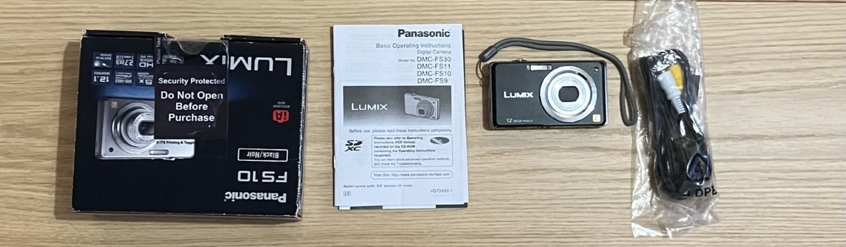 Panasonic Lumix Dmc Fs10 Digital Camera Read Description