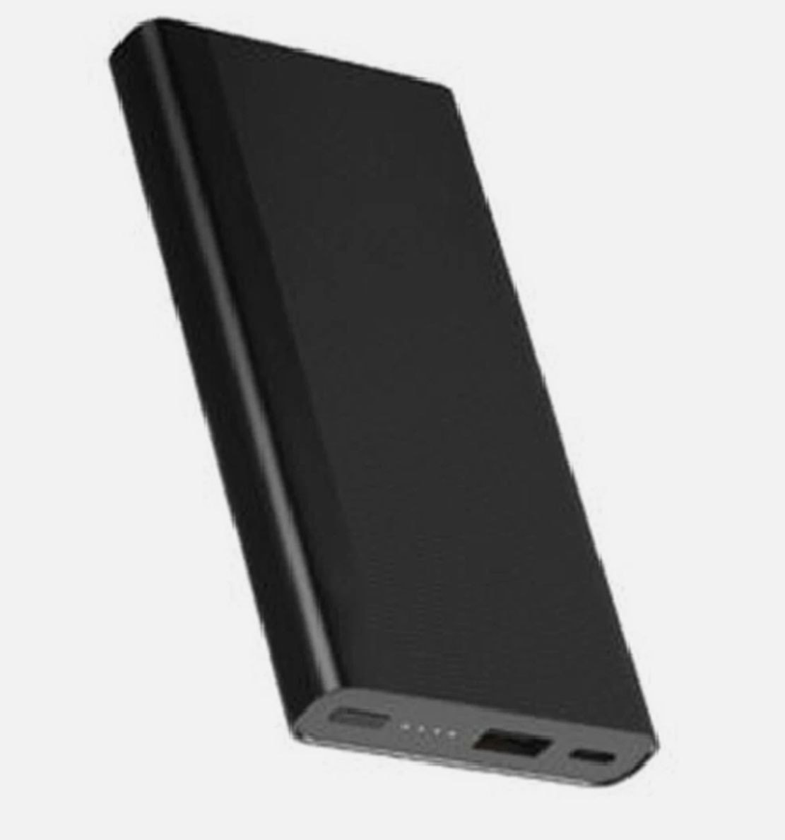ASDA 10000mAh Portable Slim Power Bank USB C & A External Battery Pack Charger