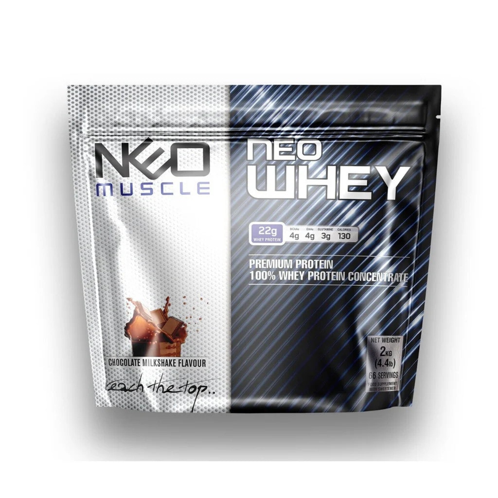 NEO MUSCLE - NEO WHEY PROTEIN 2KG - 66 SERVINGS - ALL FLAVOURS