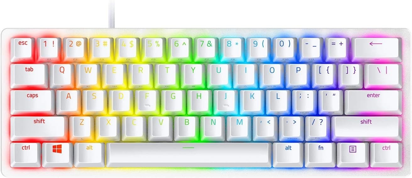 Razer Huntsman Mini 60% Gaming Keyboard Rapid Trigger Mode Chroma RGB Lighting