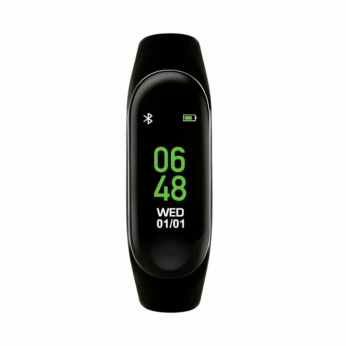 Tikkers Black Smart Activity Tracker Watch