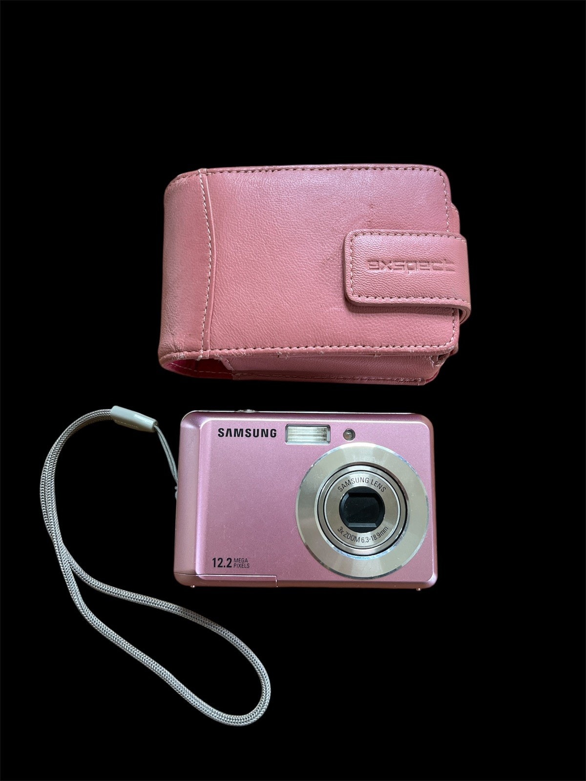 SAMSUNG ES17 DIGITAL CAMERA PINK + Batteries + Memory Card + Case FULLY WORKING