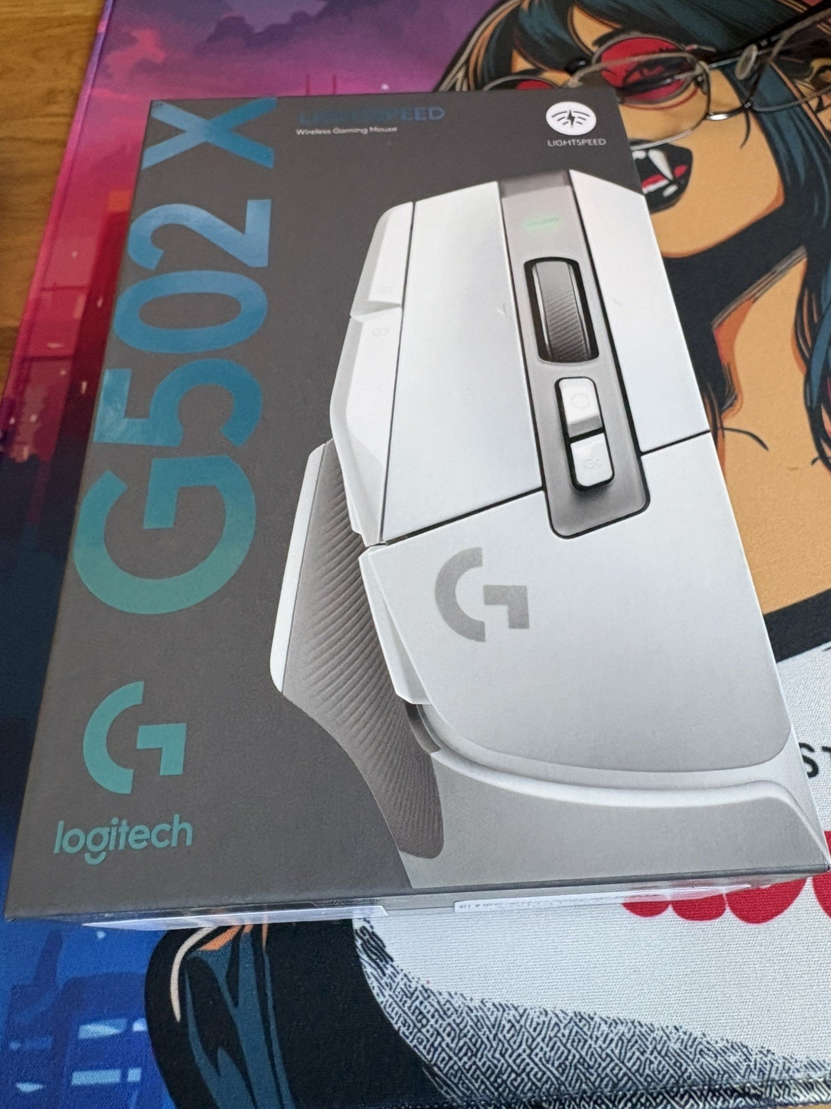 Logitech G G502 X Lightspeed wireless gaming mouse 25K NO USB Dongle