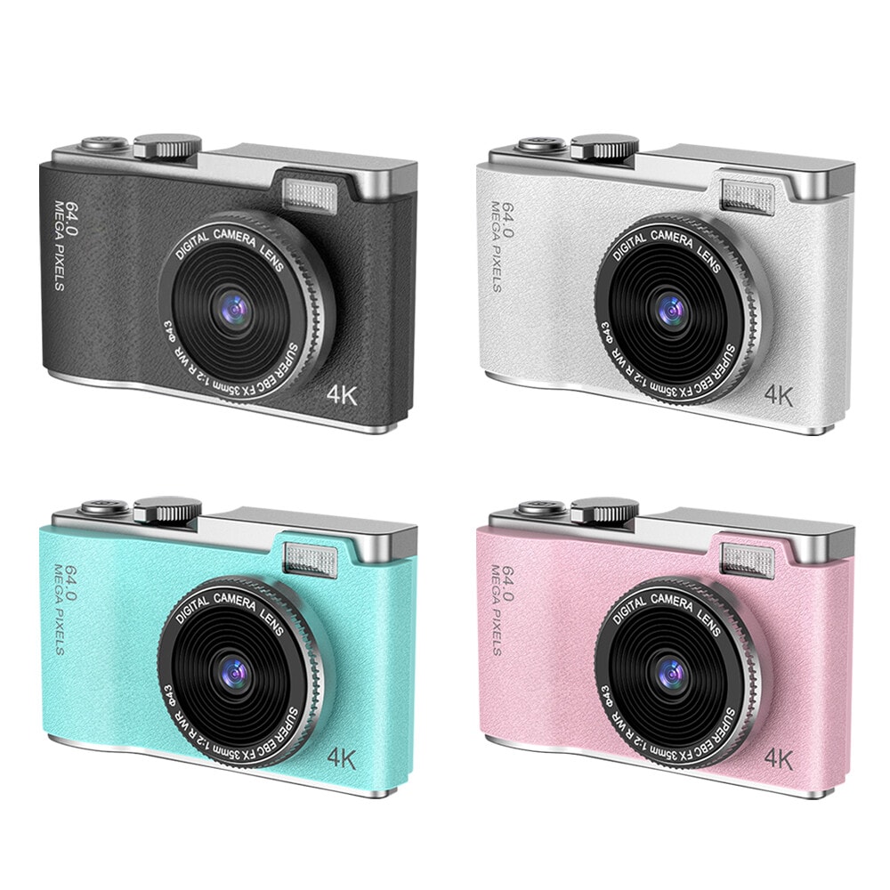 Digital Camera HD 1080P 64MP 2.4'' LCD Display Screen 16X Zoom Anti-Shake Camera