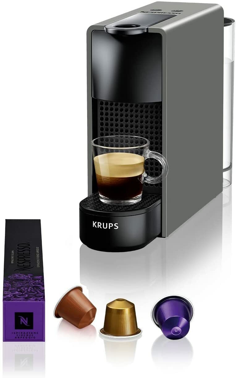NESPRESSO ESSENZA MINI COFFEE MACHINE GREY, BRAND NEW BOXED, Over 300 sold