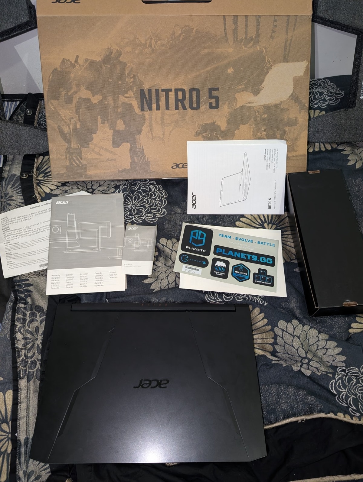 Acer Nitro 5 Gaming Laptop - Ryzen 5 5600H, RTX 3060, 512GB SSD, 16GB RAM, 144Hz