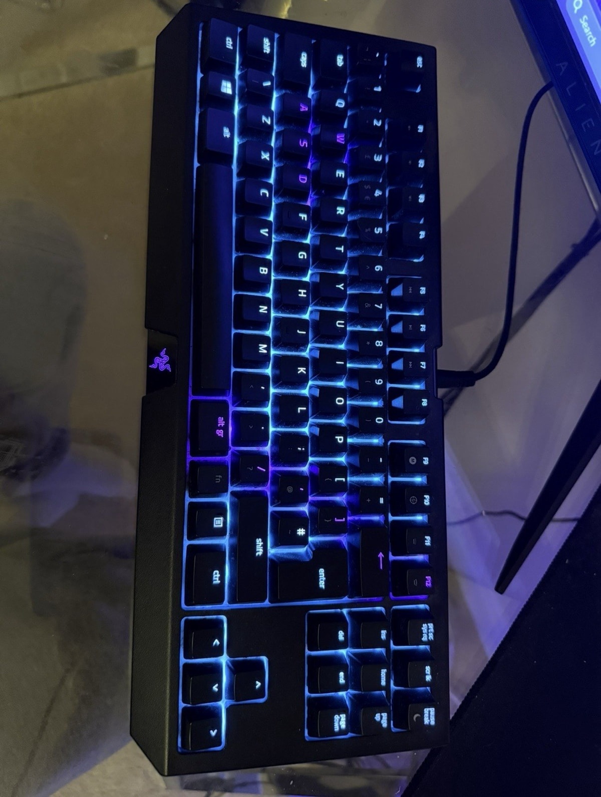 Razer BlackWidow Tournament Edition Chroma V2 Green Switches