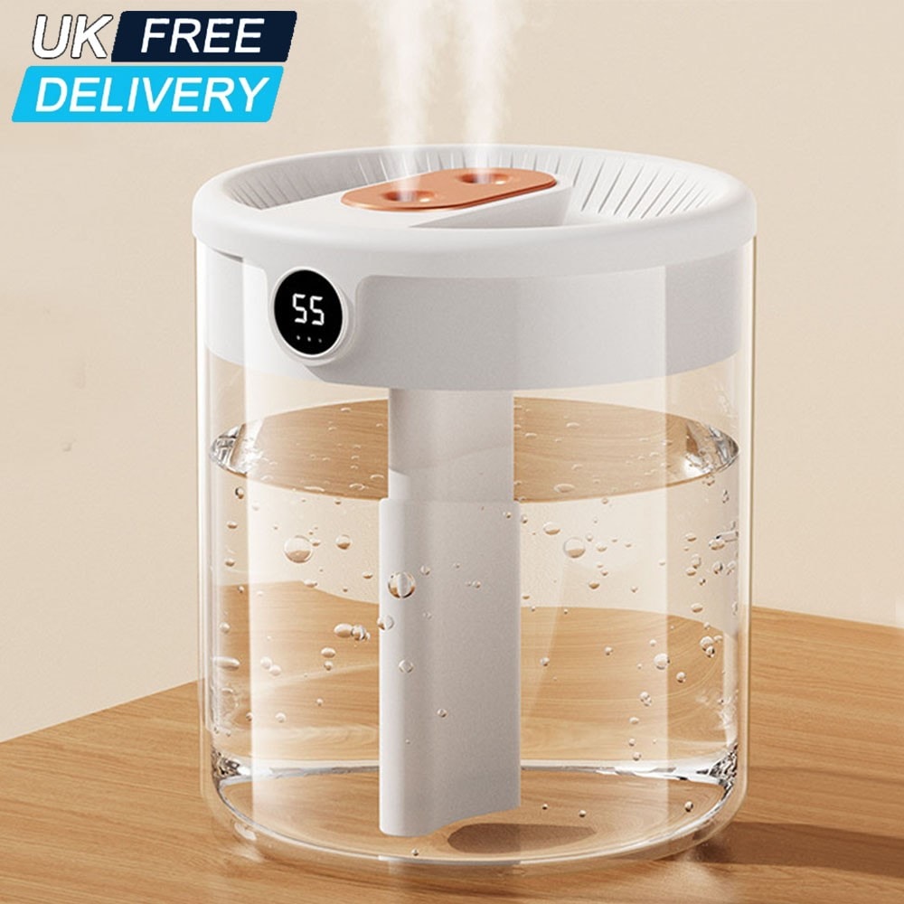 Cool Mist Air Humidifier 2L Quiet for Bedroom Home Office Baby Room Air Purifier