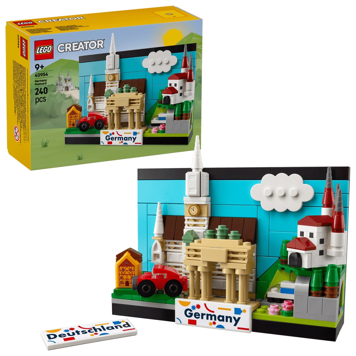 LEGO 40954 Germany Postcard IN HAND Brand new Sealed