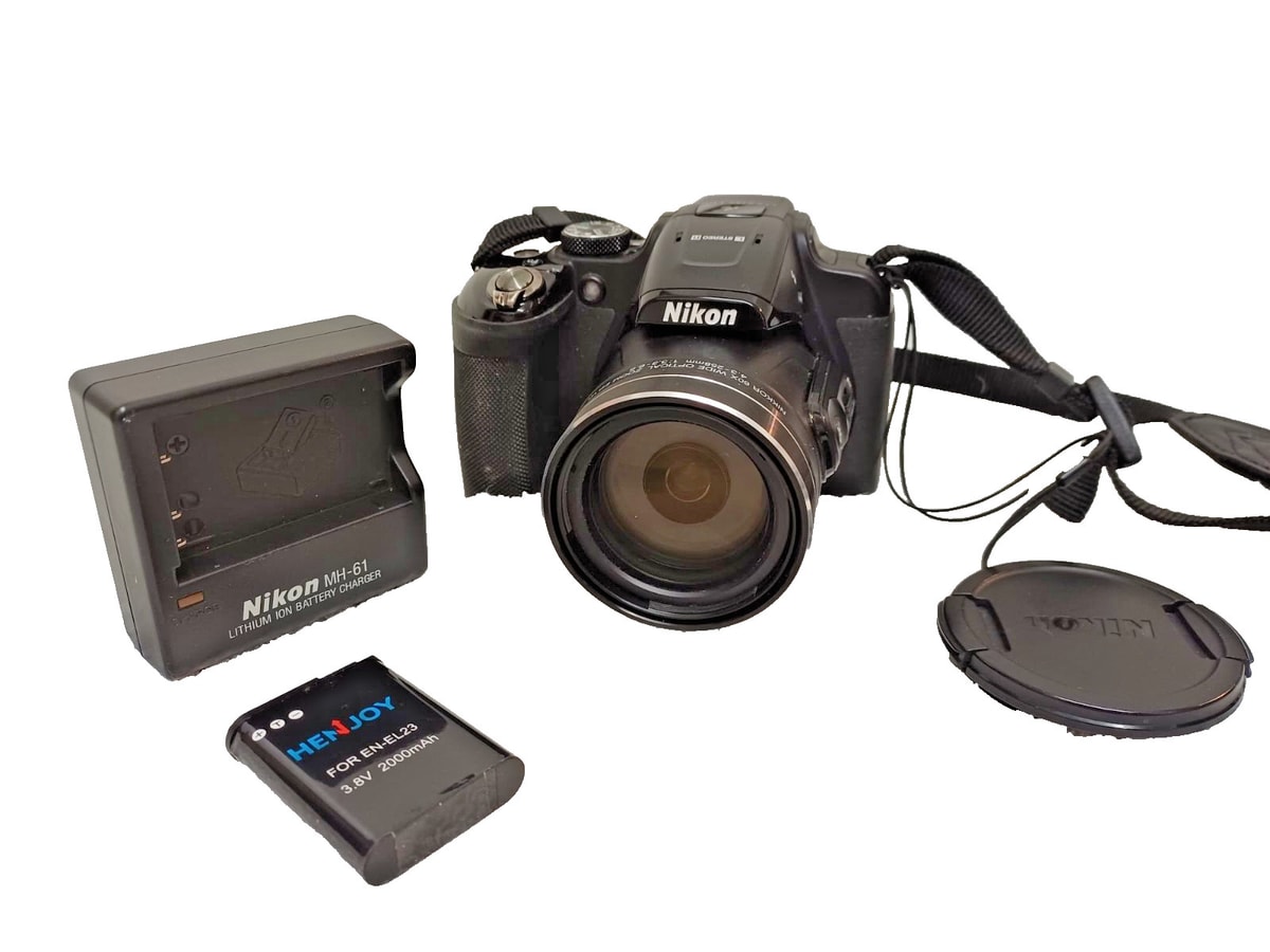 Nikon COOLPIX P510 Digital Camera - Black - Used Condition
