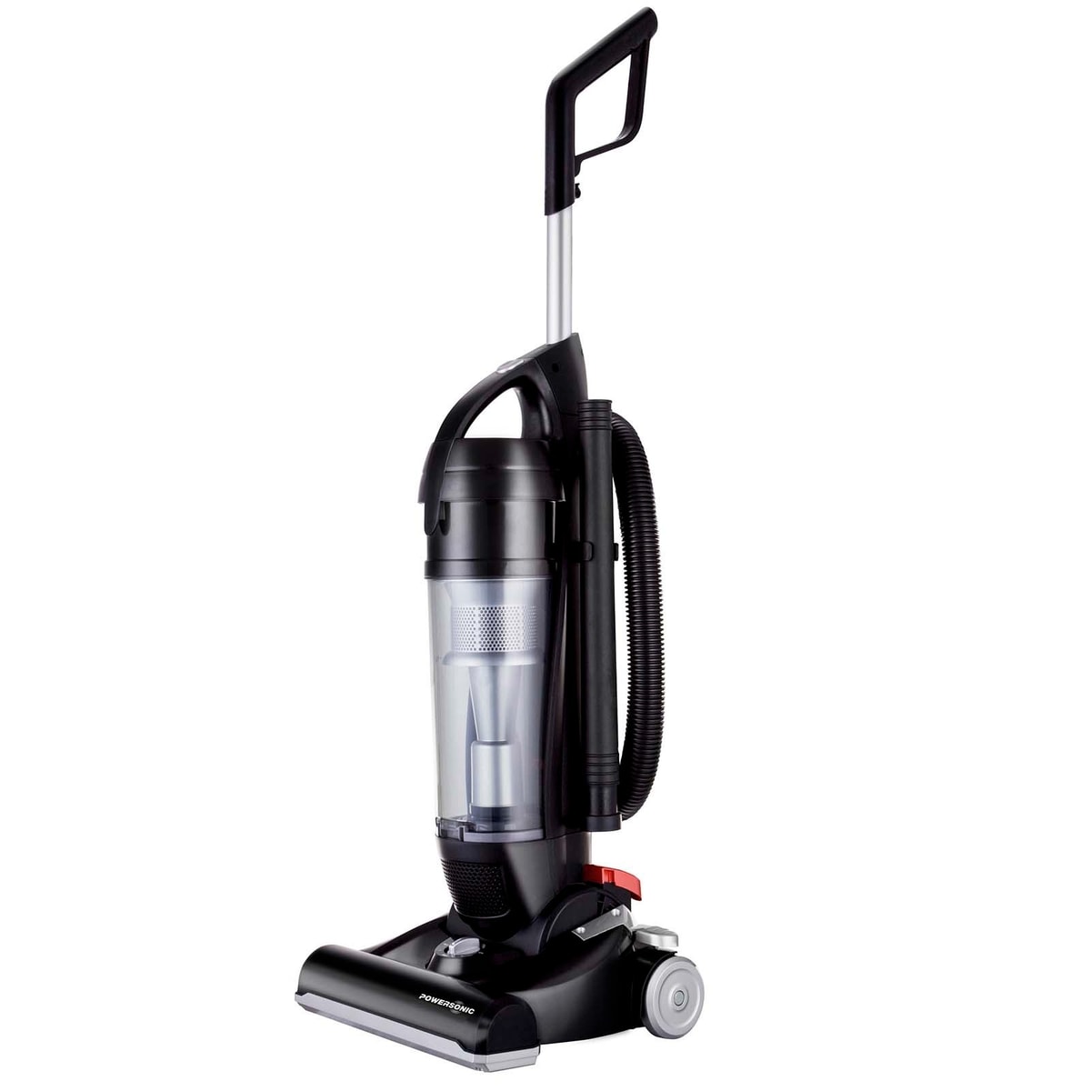 Powersonic Bagless Vacuum Cleaner Powerful Lightweight Upright Black 800w