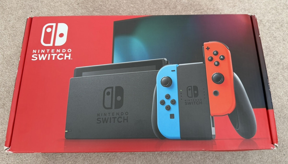 Nintendo switch - boxed NO JOY-CONS OR CHARGER