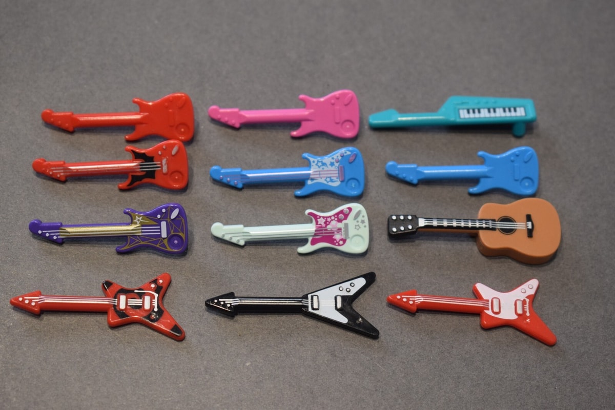 Lego 11640 25975 17356 Guitar Select Colour Type Pack of 1