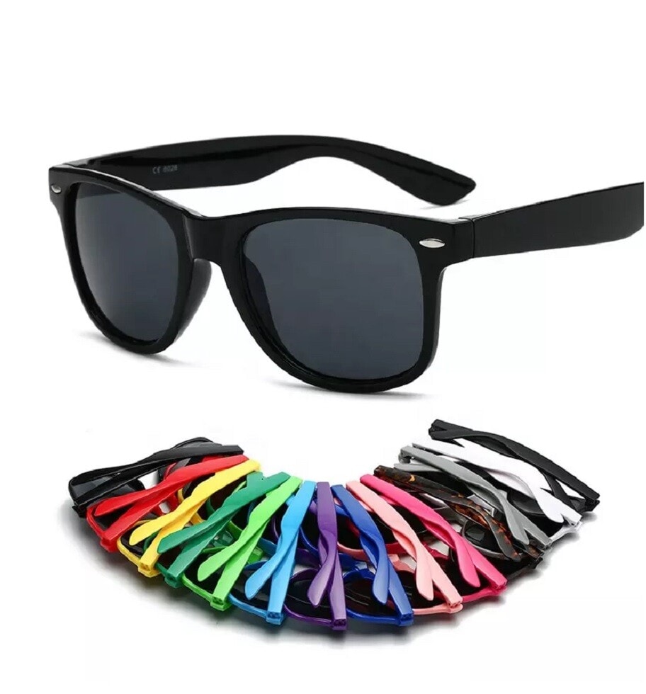 CLASSIC Vintage Retro Sunglasses Wayfare Mens Ladies Unisex 80s Geek UV400 UK
