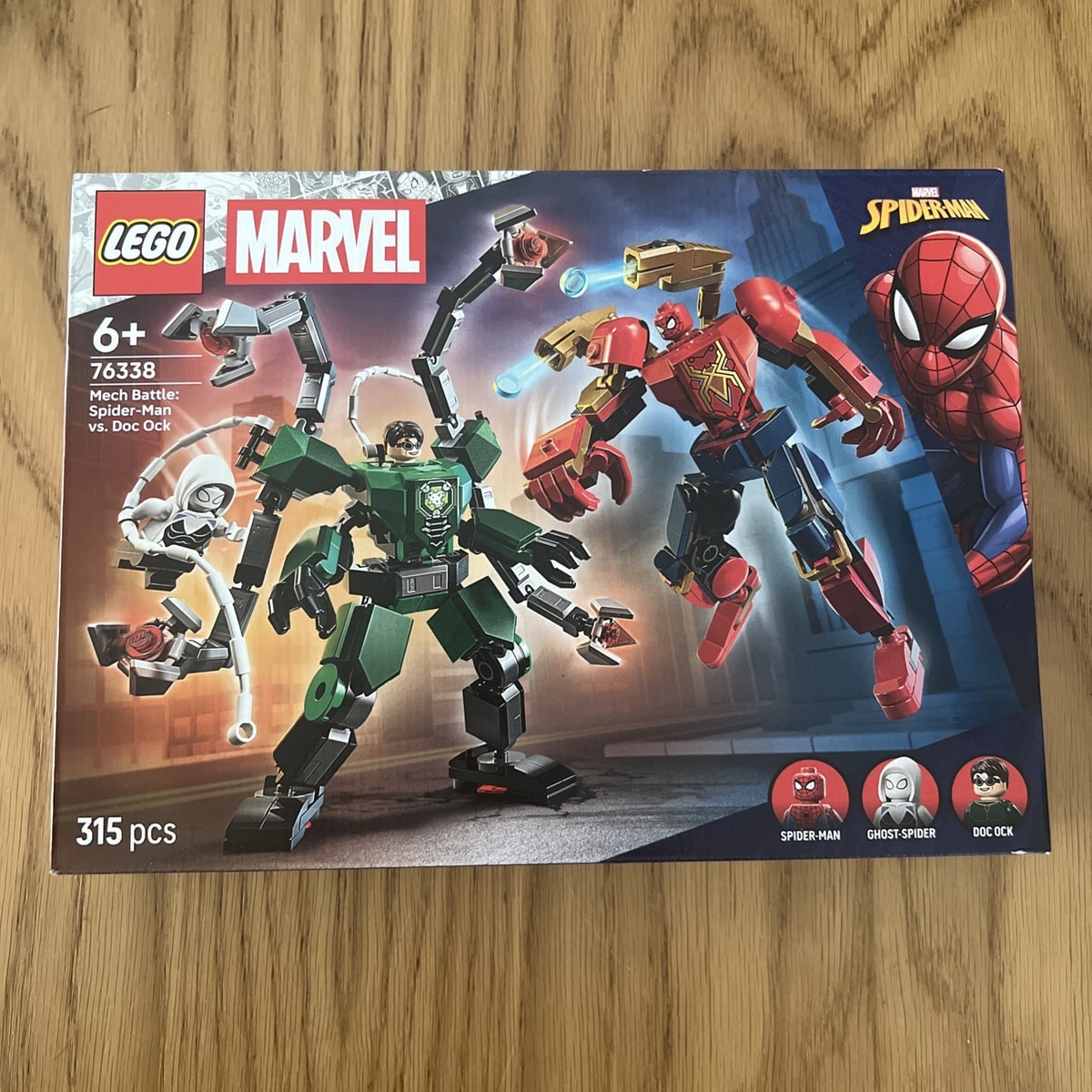 LEGO Marvel : Mech Battle: Spider-Man vs. Doc Ock (76338)6+ New&sealed
