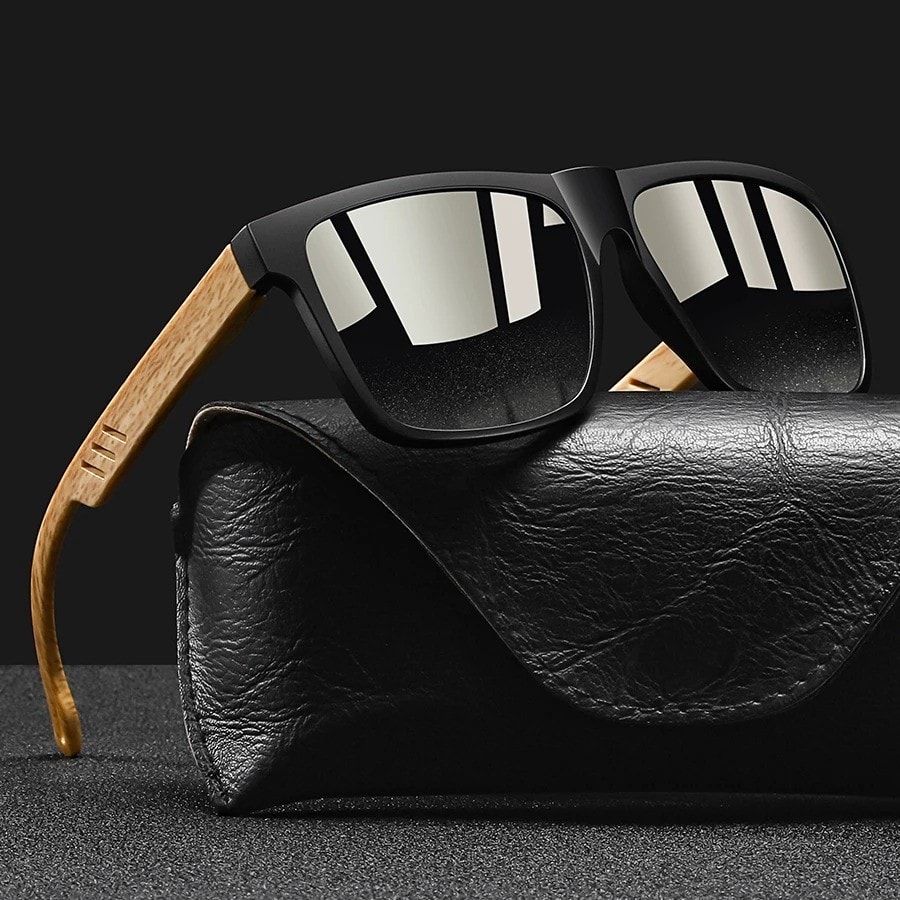 Polarized Sunglasses Men Women Retro Square Sport Driving Cycling Fishing UK