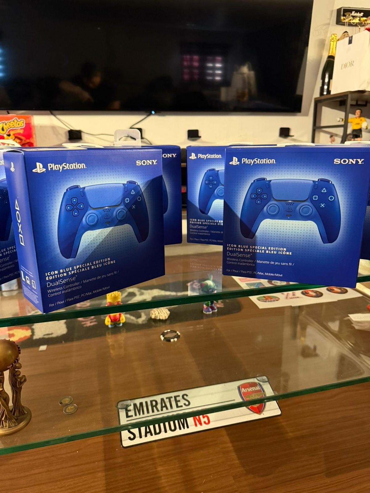 Play Station PS5 Sony Icon Blue DualSense Controller Rare Exclusive NEW & SEALED