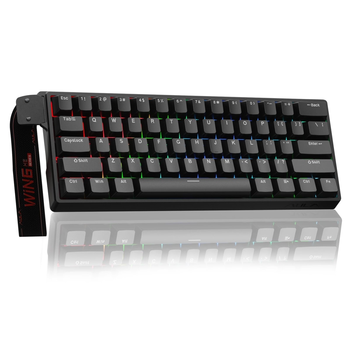 AULA WIN60 Hall Effect Magnetic Switch 60% Gaming Keyboard Rapid Trigger RGB FPS