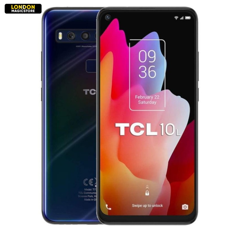 TCL 10L T770H Blue 64GB Dual Sim - Big Screen, Affordable Smartphone