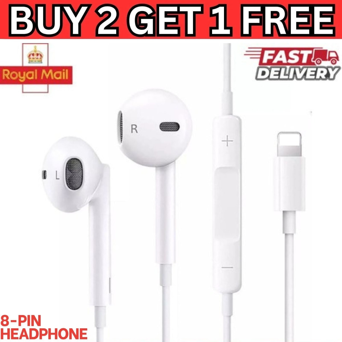 For iPhone Headphones Earbuds Wired Earphones For iPhone 14/13/12/11/X/XR/8/7/6