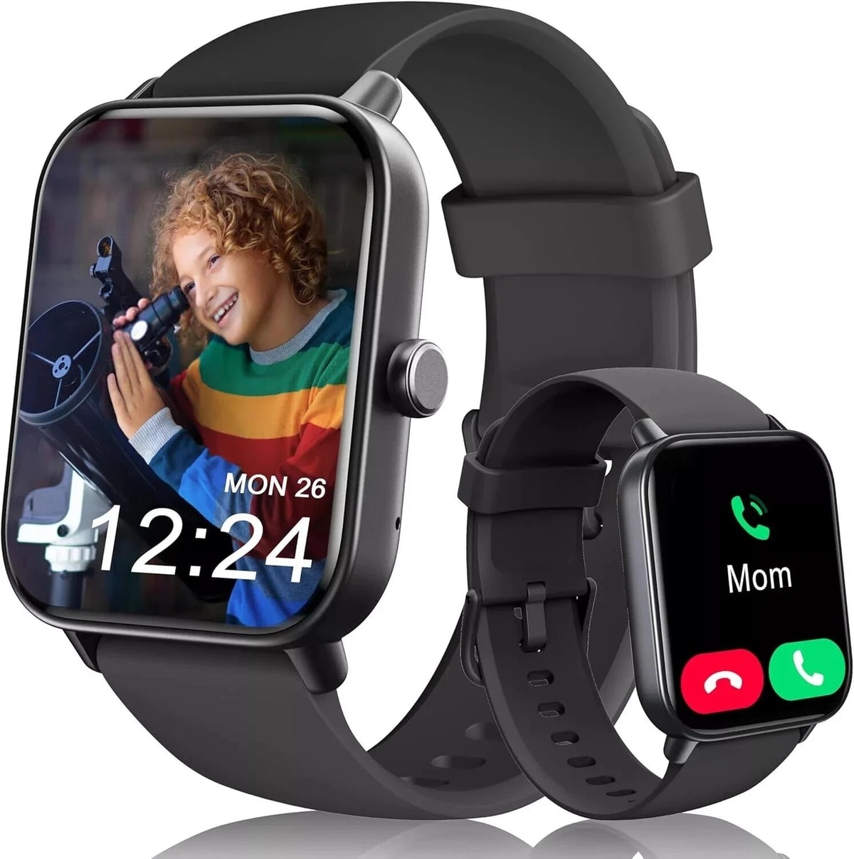 Kids Smart Watch, Waterproof Swimming Smartwatch, 1.8'' Fitness Activity, NEW
