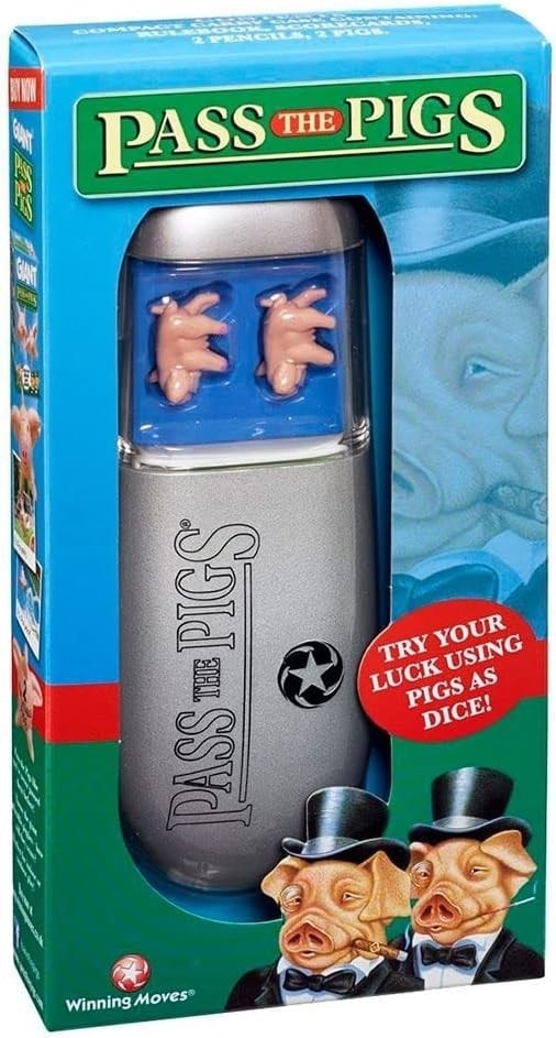Winning Moves Pass the Pigs Dice Game The classic party and travel game 6+