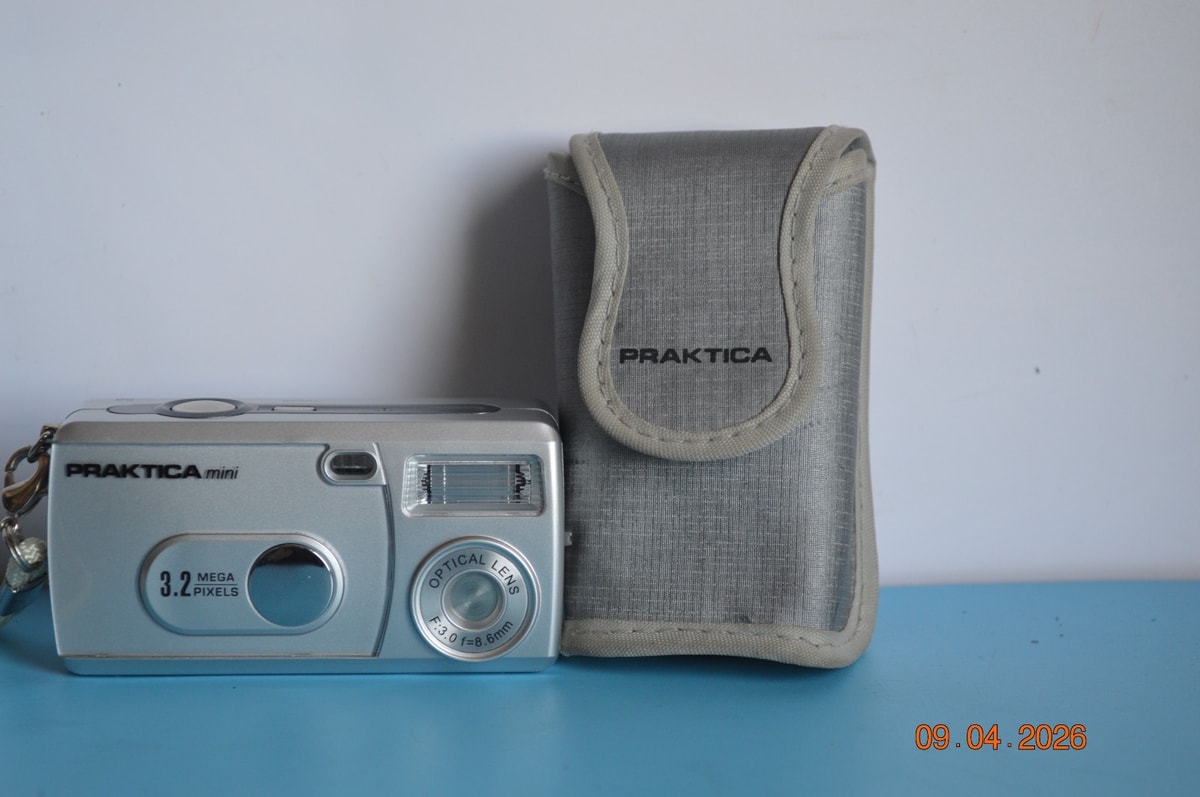 Praktica Mini Digital Camera 3.2MP Silver Tested