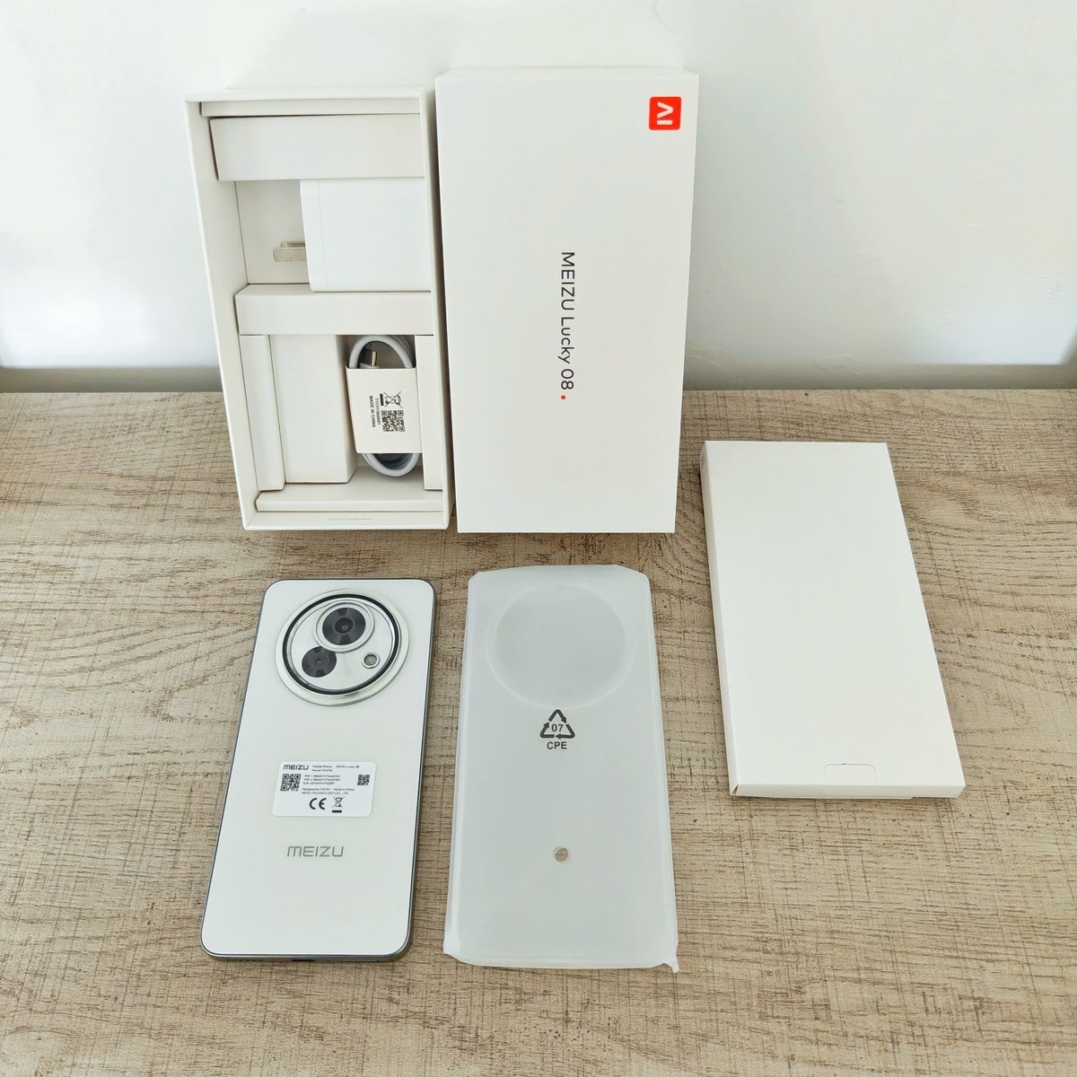 Meizu Lucky 08 5G Smartphone (256GB | White) | 108MP | 6000mAh | GLOBAL VERSION
