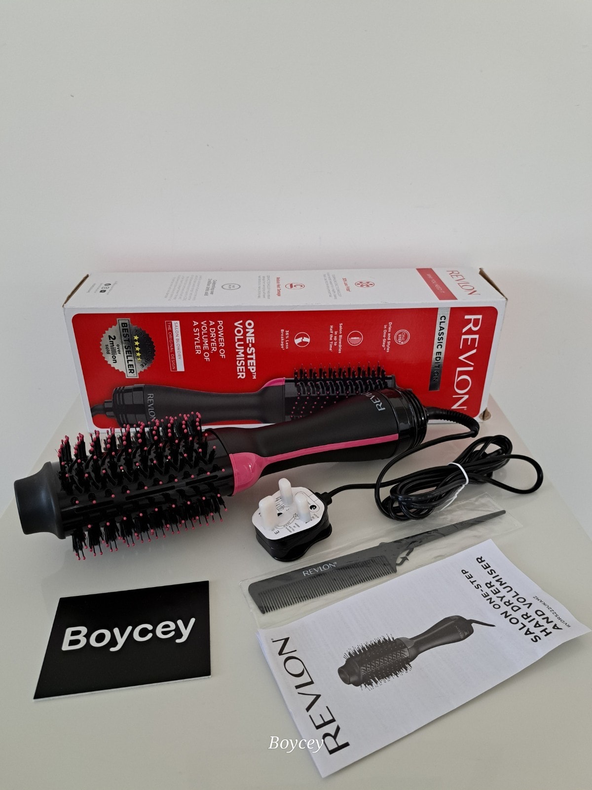 Revlon One-Step Hair Dryer And Volumiser Brush PLEASE READ DESCRIPTION