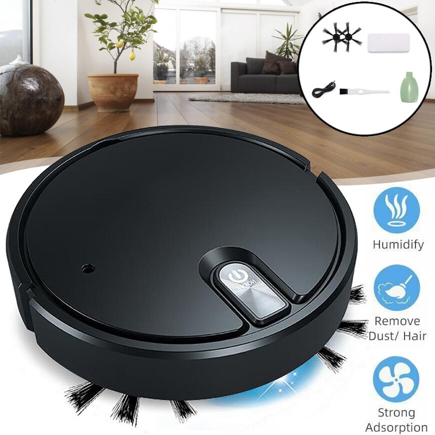Robot Vacuum Cleaner Floor Cleaner Mop Sweeper Automatic Floor Cleaner 1500Pa