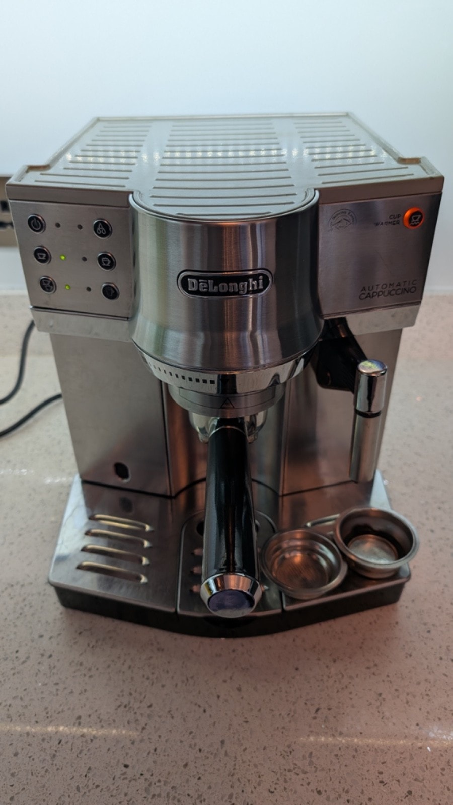 DELONGHI EC860.M Coffee Machine - Silver USED fully working tested
