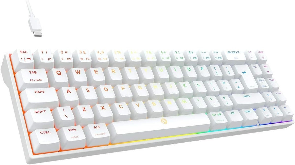 DREVO Calibur V2 TE Cherry MX Brown RGB 60% Wired Mechanical Gaming Keyboard
