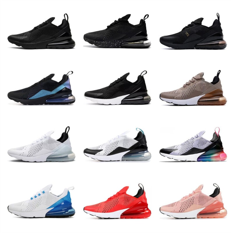 ❤️Trainers 270 Men Women Running Shoes AirMaXs sneakers Triple Trainers Sports