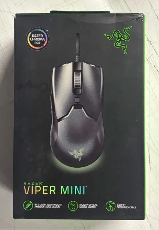 Razer Viper Mini Optical Gaming Mouse Black, Ultra Lightweight - BRAND NEW