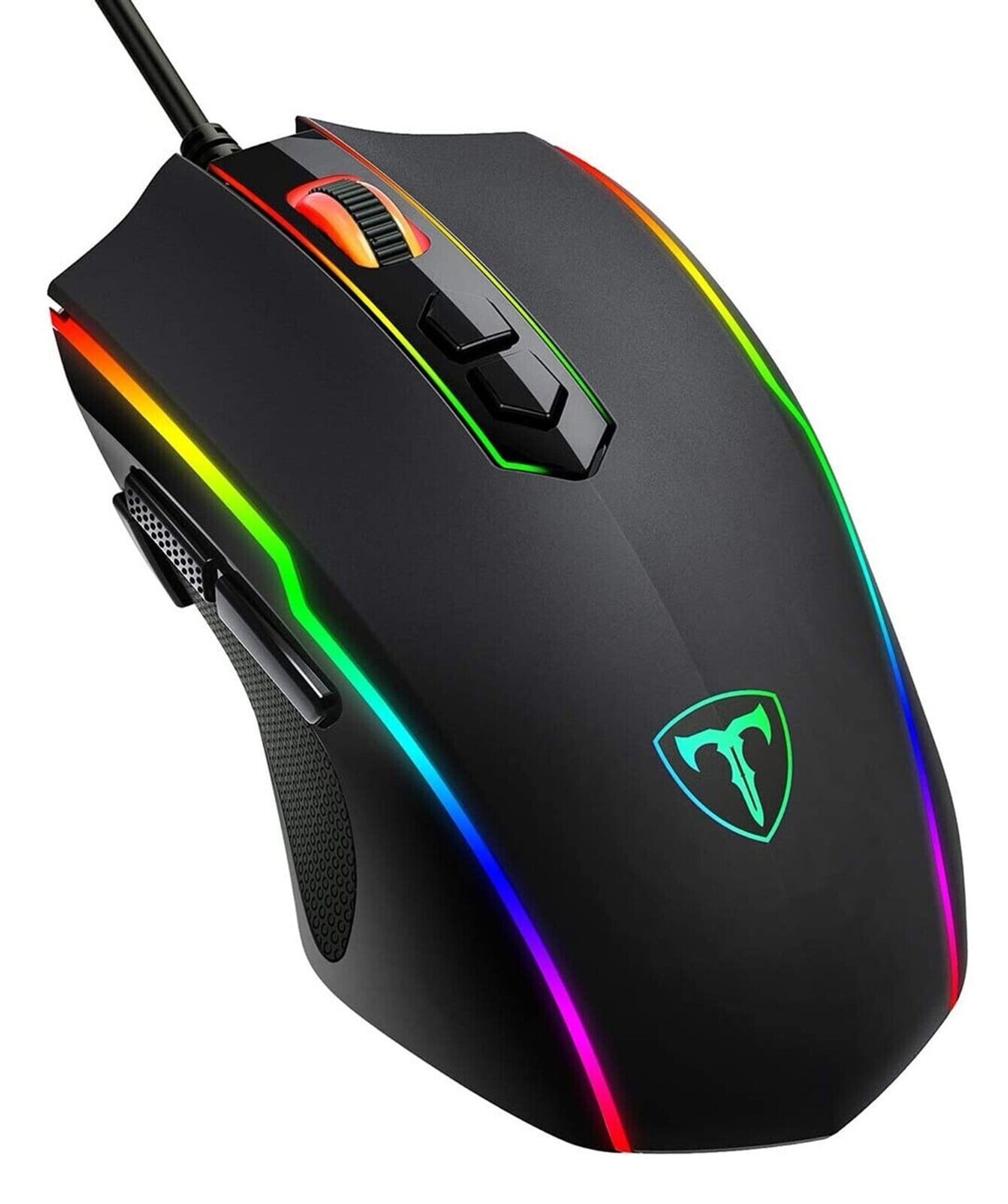 Wired Game Gaming Mouse T16 7200 DPI Optical RGB Light 7 Programmable Buttons