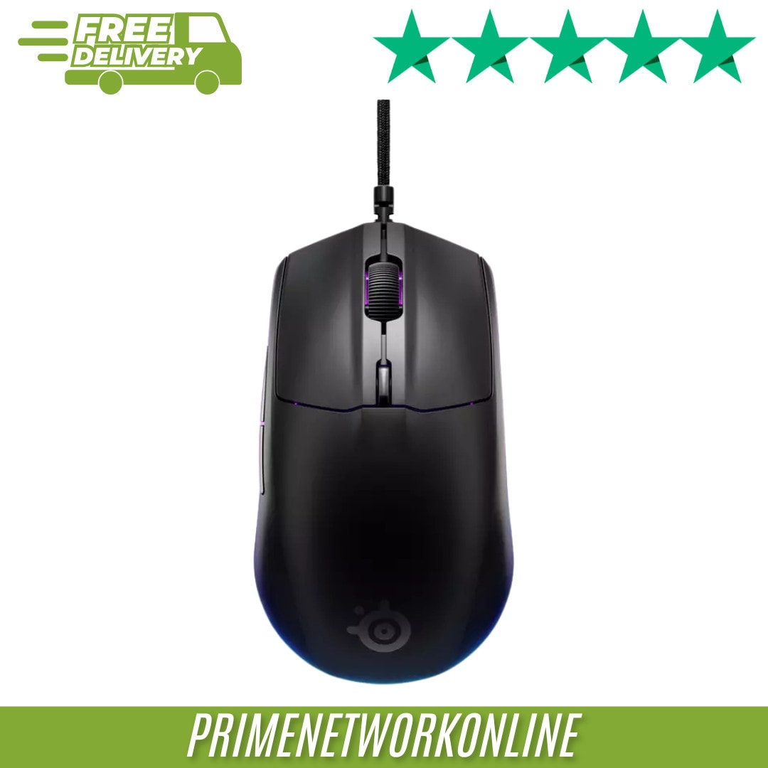 SteelSeries Rival 3 Gen 2 Wired Gaming Mouse – Black 100% ORIGINAL ⭐⭐⭐⭐⭐