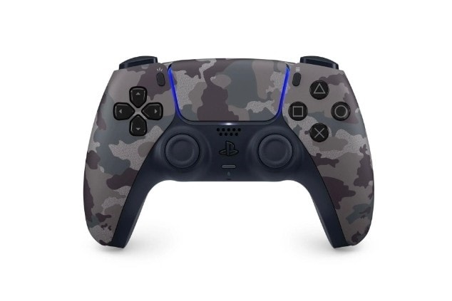 Genuine Sony PS5 DualSense Wireless Controller Gray Camo Playstation 5 Joypad