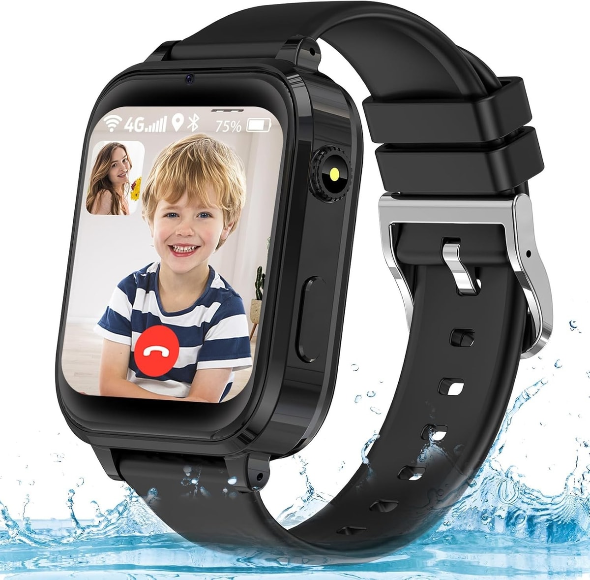 Kids Smart Watch With GPS Tracker, Video Call, SOS, Camera