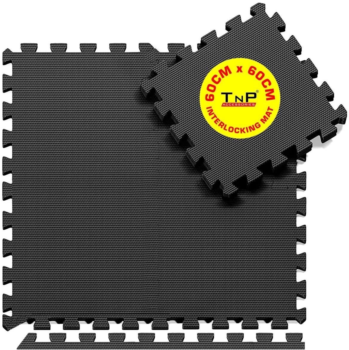 60cm Thick Heavy Duty Gym Flooring Interlocking Floor Mat EVA Soft Foam Yoga Mat