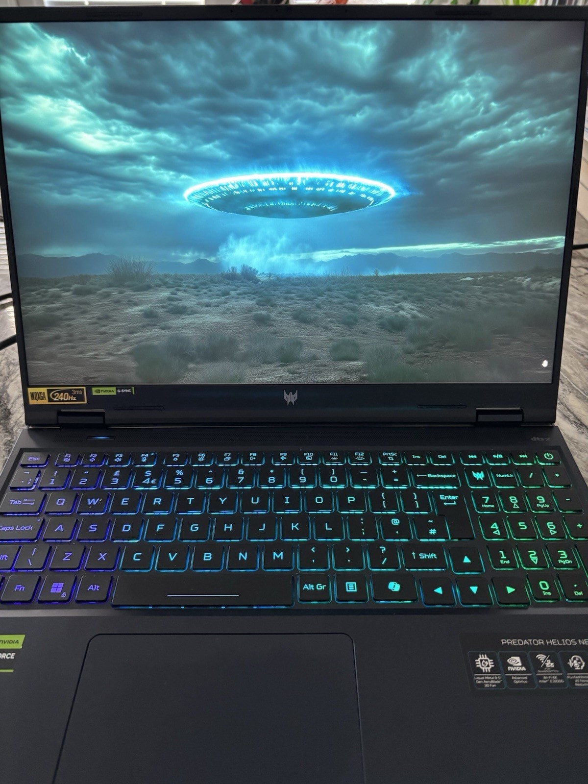Acer Predator Helios 16 Gaming Laptop, Intel Core i7, RTX 4070, 16GB RAM, 1TB