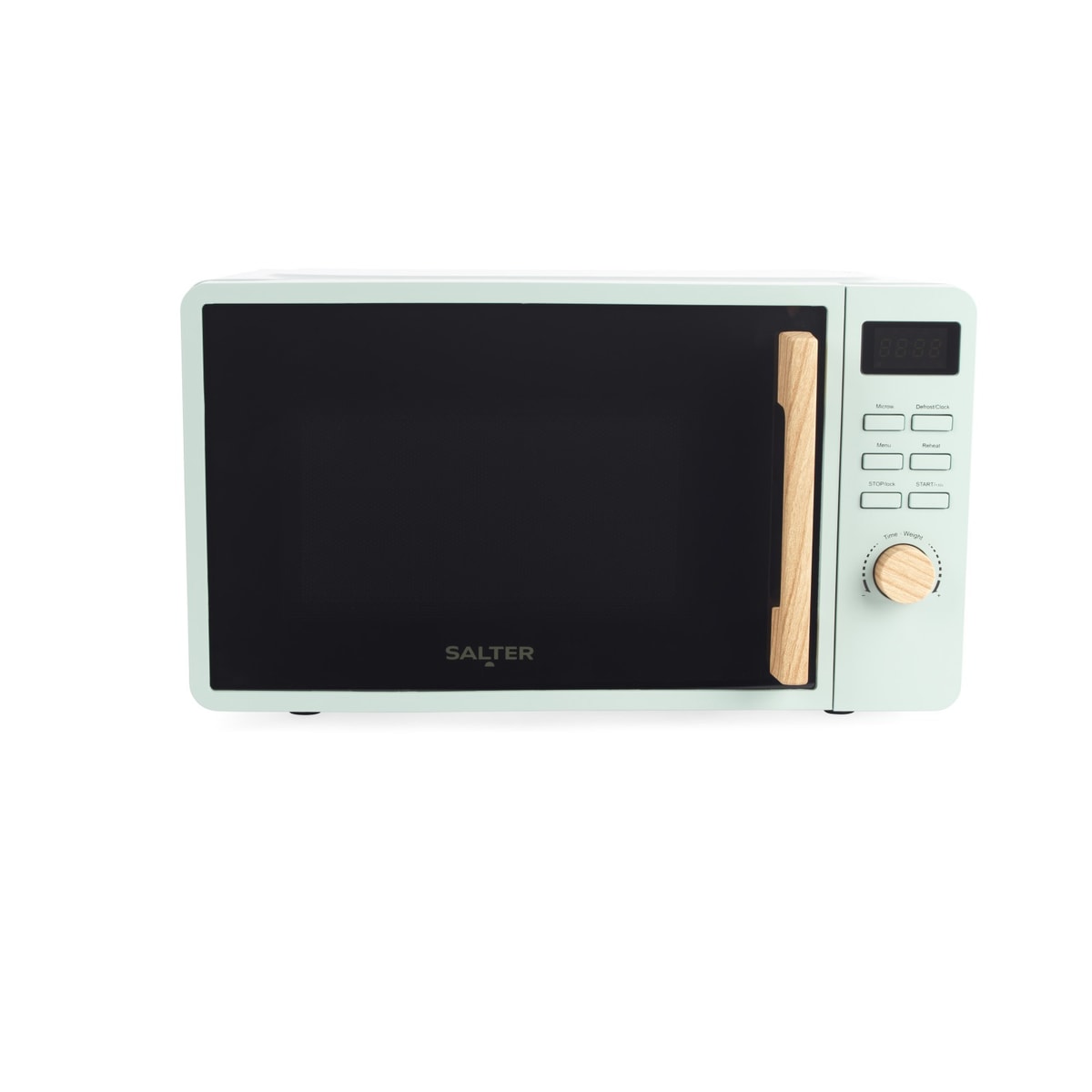Salter Malmo 20L Digital Microwave Oven - 8 Presets, LED Display, Sage Green