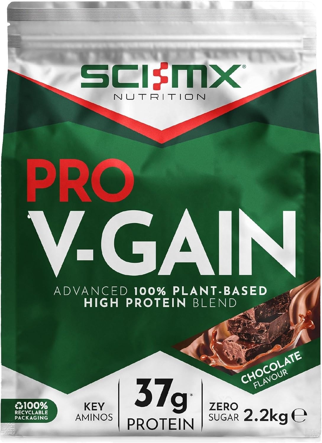 Sci MX V Gain Vegan Protein Powder Shake 900g & 2.2kg Plant Based Protein Blend