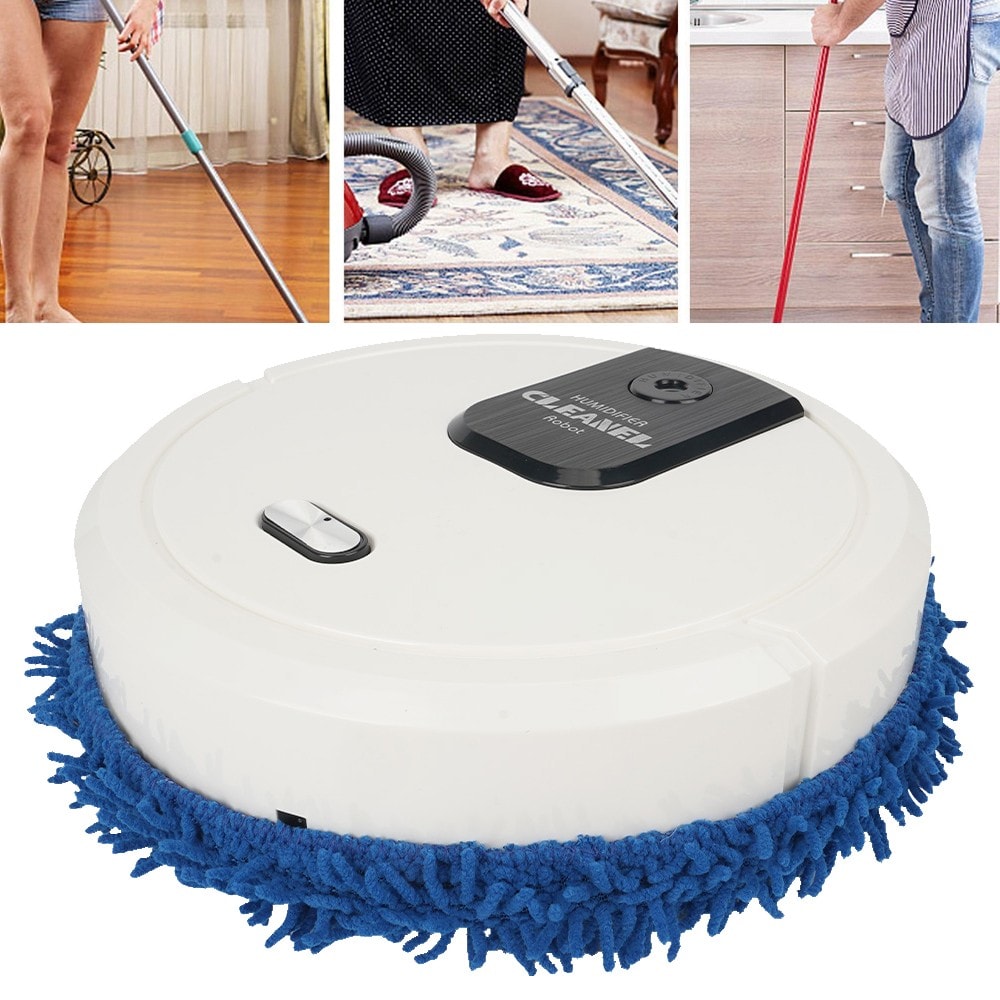 Robot Mop , Humidifying Function, Wet and Dry Available Ultra-Thin Design NEW