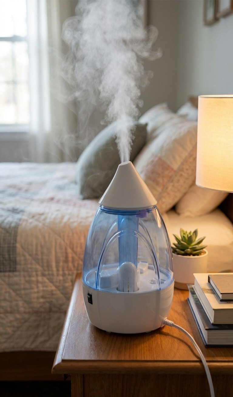 Challenge 3.2L Quiet Ultrasonic Room Humidifier Ideal For Bedrooms Or LivingRoom